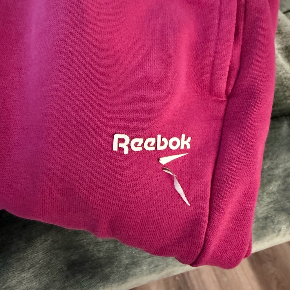 Reebok Fuchsia Sweatpants